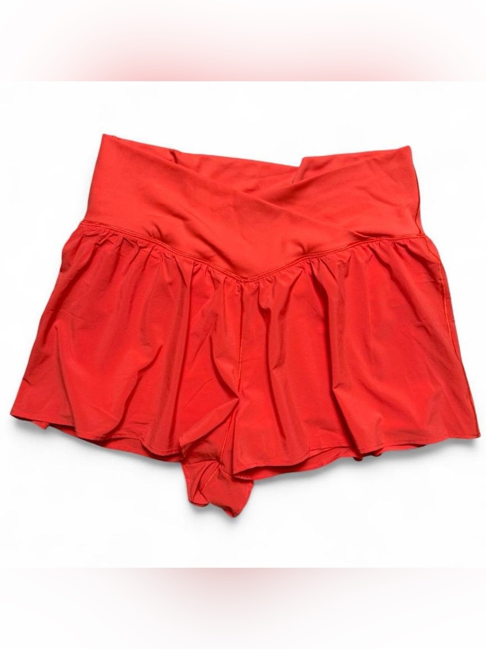 Offline by Aerie Real Me Crossover Orange-Red Shorts 🧡❤️ Size XL - NWT